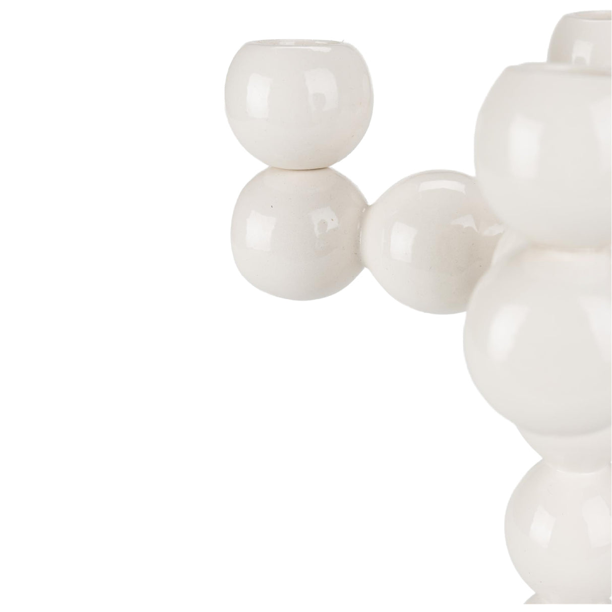 Stacked Round Aluminum Candle Holder | Oroa.com