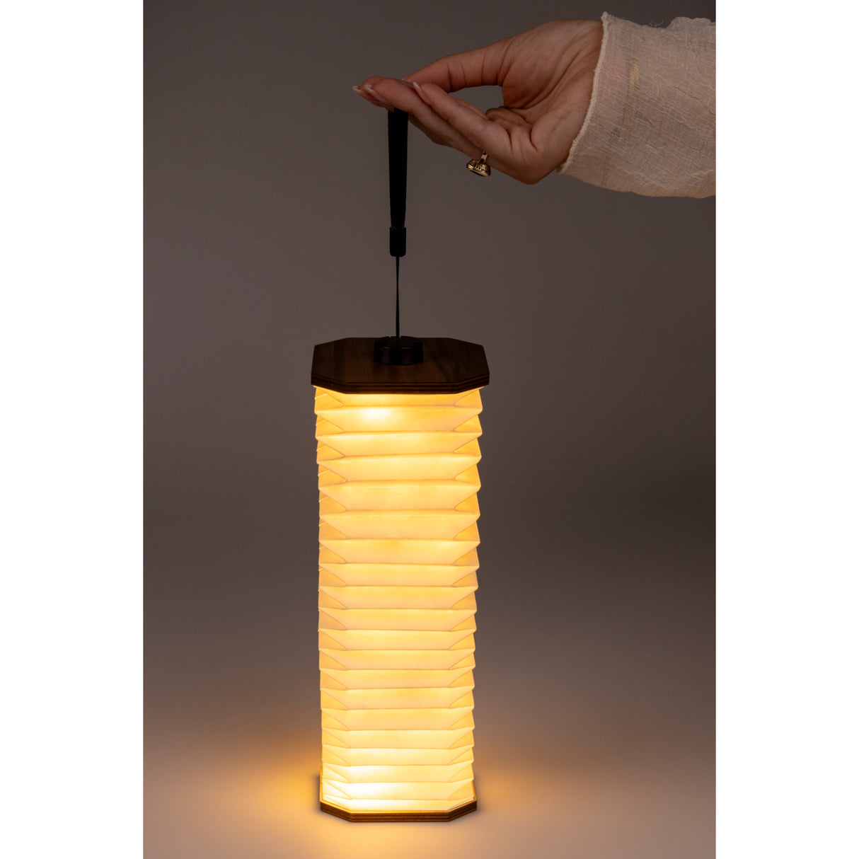 Modern European furniture - White Paper Shade Table Lamp - www.oroa.com | Oroa.com