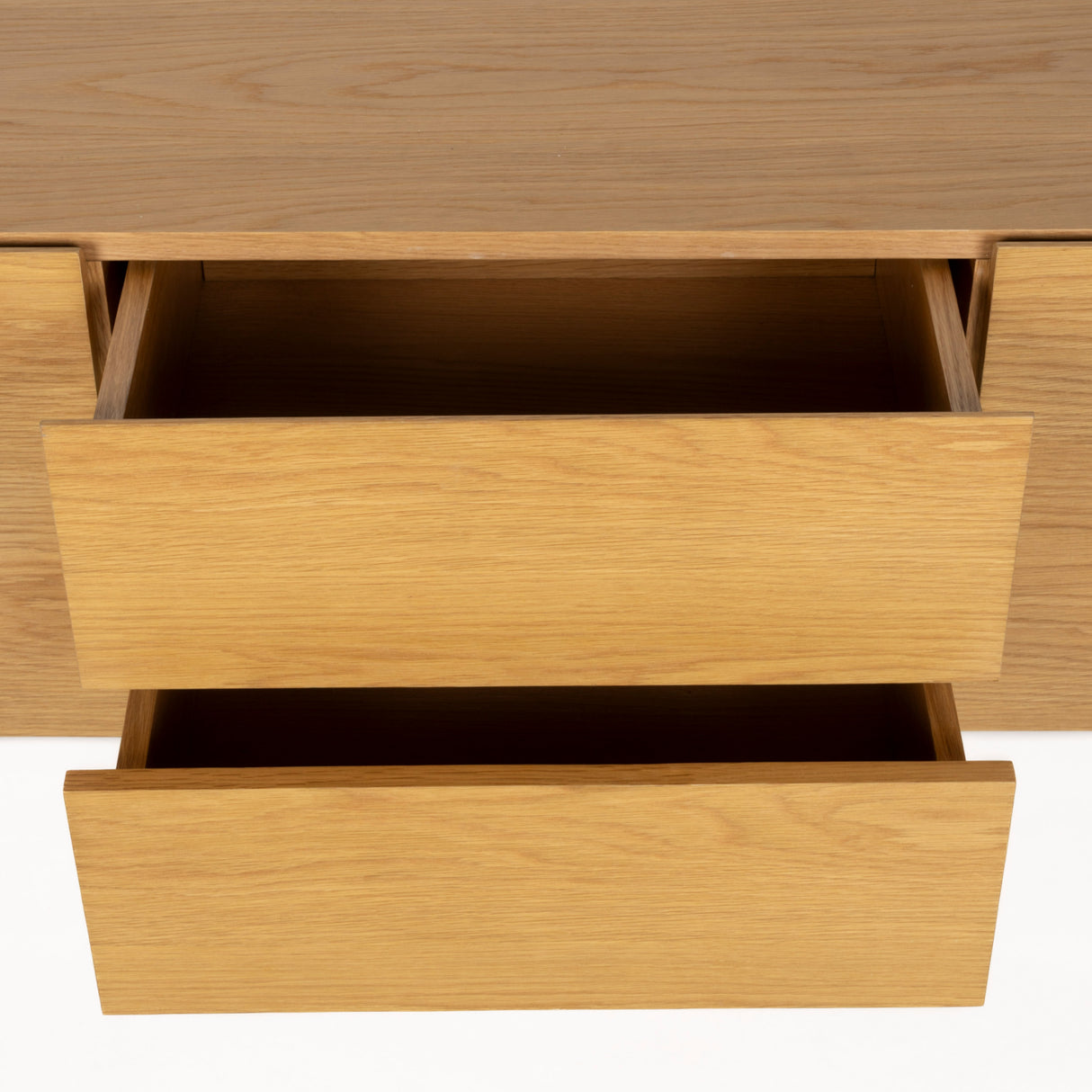 Oak 2-Drawer 2-Door Cabinet | Oroa.com