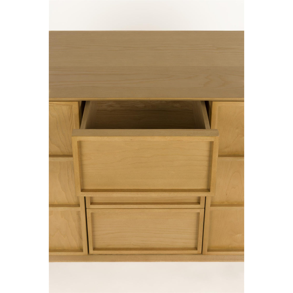 Solid Ash Japandi Cabinet | Oroa.com