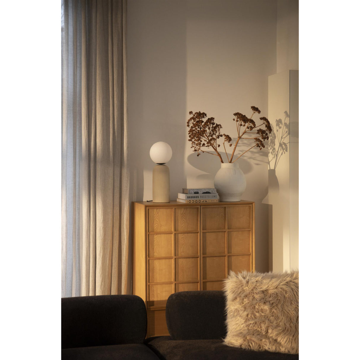 Modern European furniture - Natural Solid Ash 2-Door Cabinet - www.oroa.com | Oroa.com
