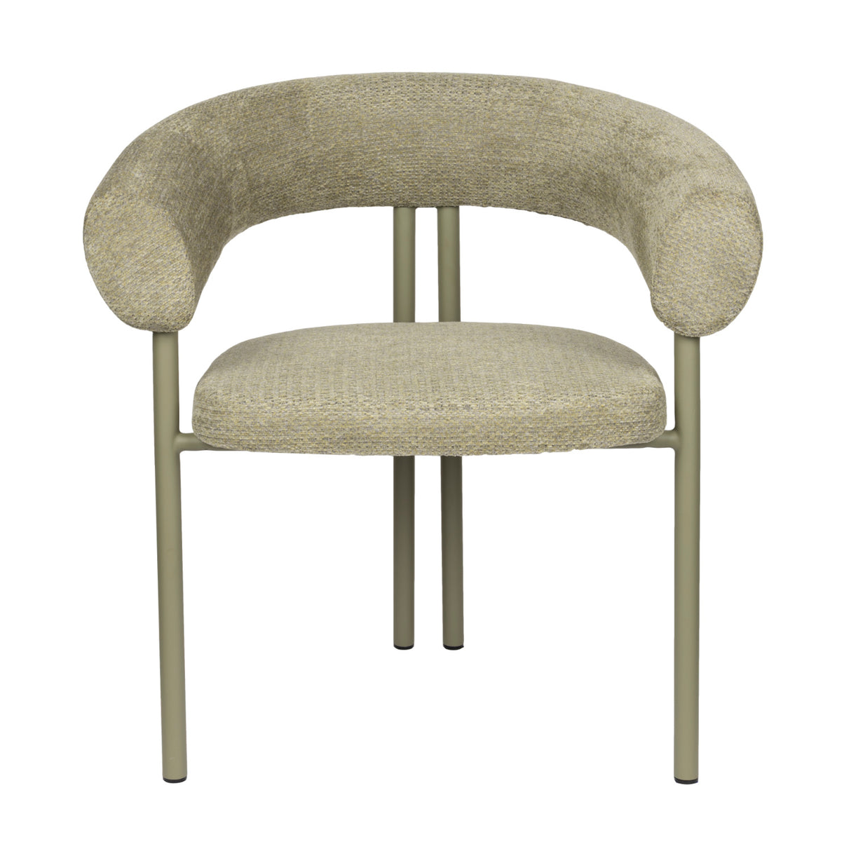 Modern European furniture - Beige Curved Dining Armchairs (2) - www.oroa.com | Oroa.com
