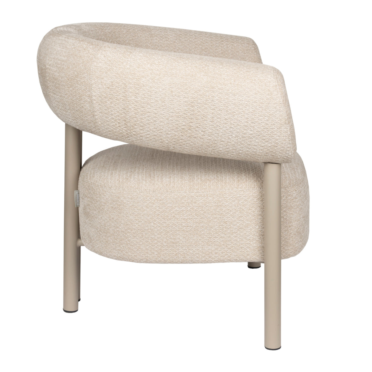 Curved Back Lounge Chair | Oroa.com