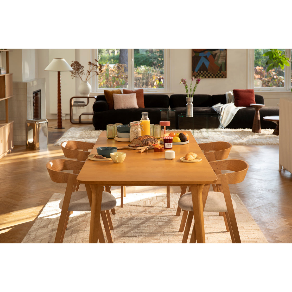 Modern European furniture - Solid Wood Dining Table - www.oroa.com | Oroa.com