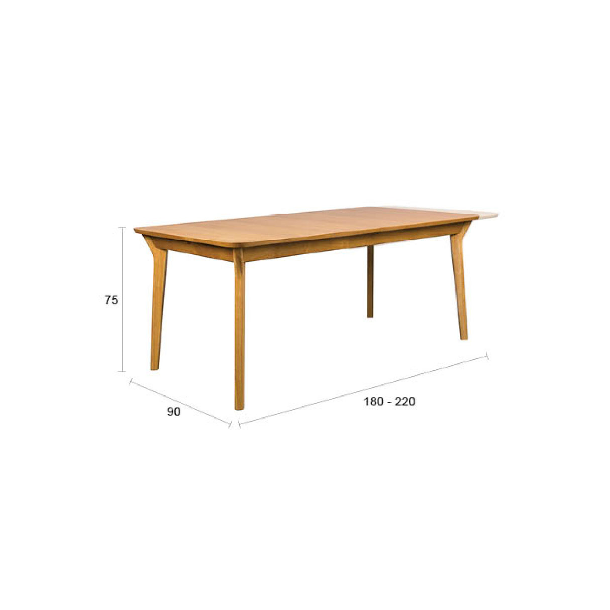 Modern European furniture - Solid Wood Dining Table - www.oroa.com | Oroa.com