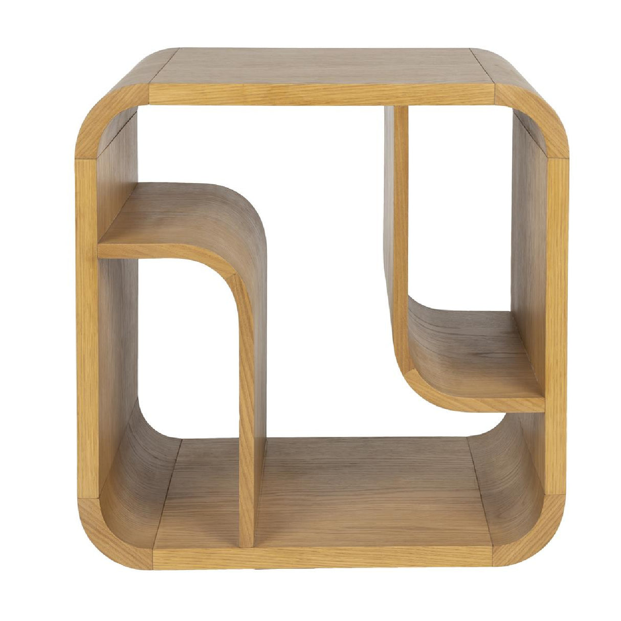 Modern European furniture - Wood Veneer Shelf Cabinet S - www.oroa.com | Oroa.com