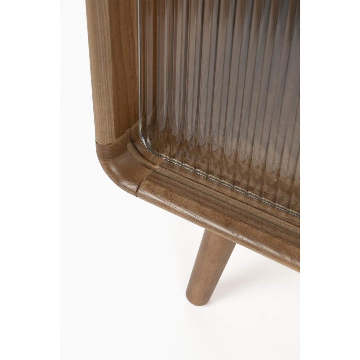 Modern European furniture - Oak Framed Glass Door Sideboard S - www.oroa.com | Oroa.com