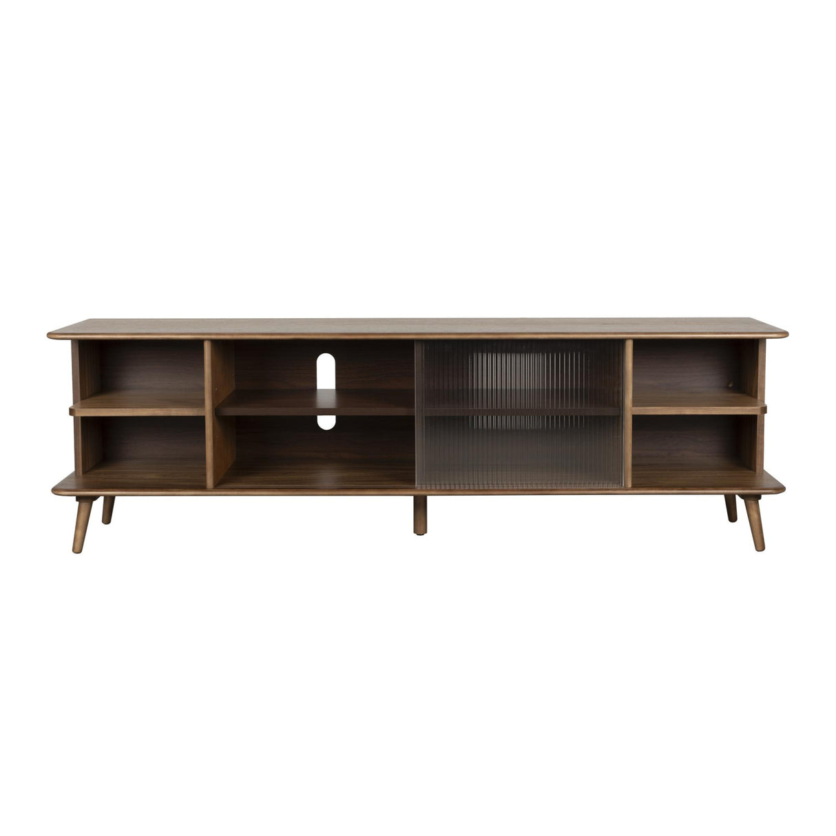 Modern European furniture - Oak Framed Glass Door Sideboard L - www.oroa.com | Oroa.com