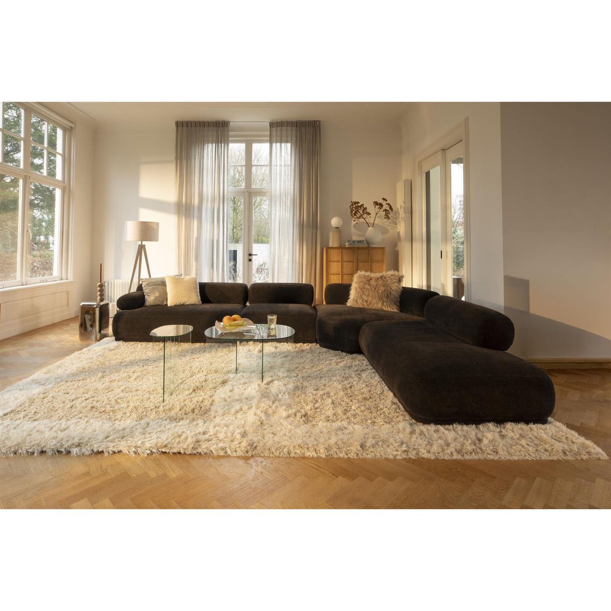 Modern European furniture - 7-Seater Left-Armed Sofa - www.oroa.com | Oroa.com