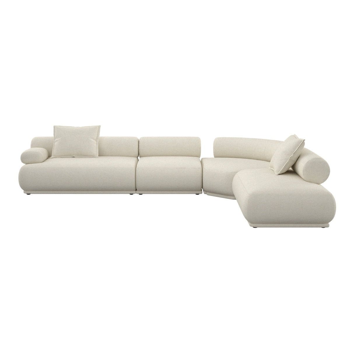 Modern European furniture - 7-Seater Left-Armed Sofa - www.oroa.com | Oroa.com