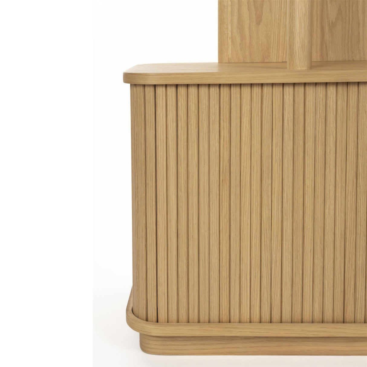 Modern European furniture - Wooden Sliding Door 5-Layer Bookcase - www.oroa.com | Oroa.com