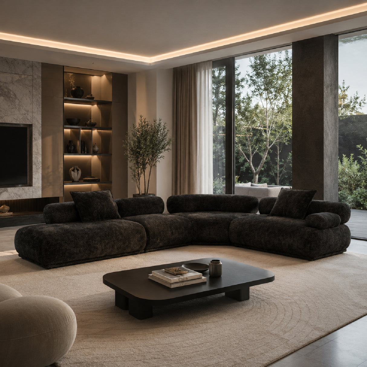 7-Seater Right-Armed Sofa | Oroa.com