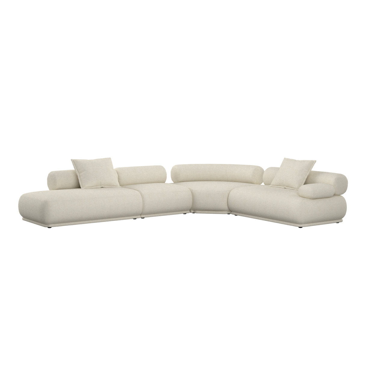 Modern European furniture - 7-Seater Right-Armed Sofa - www.oroa.com | Oroa.com
