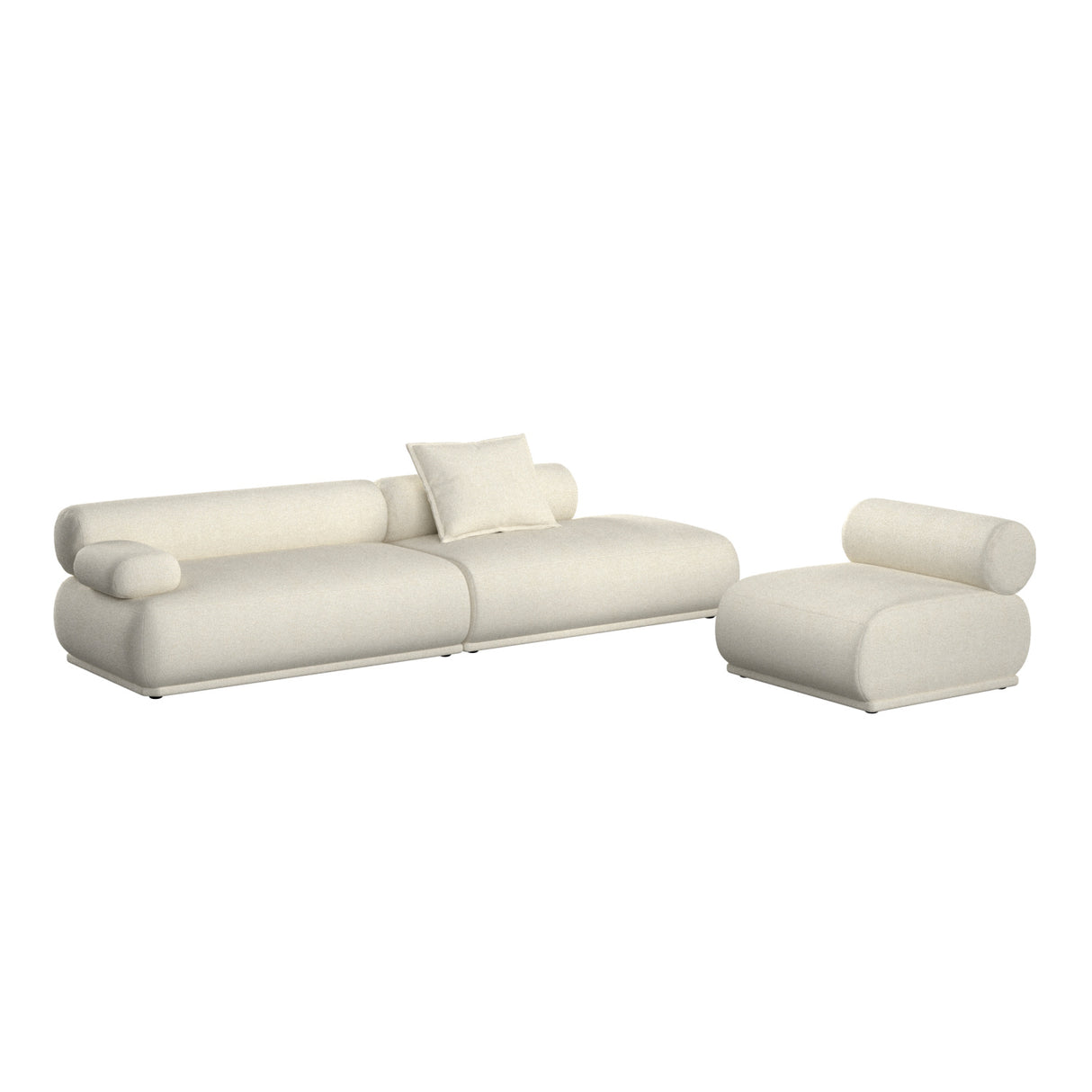 Modern European furniture - 4-Seater Left-Armed Sofa - www.oroa.com | Oroa.com