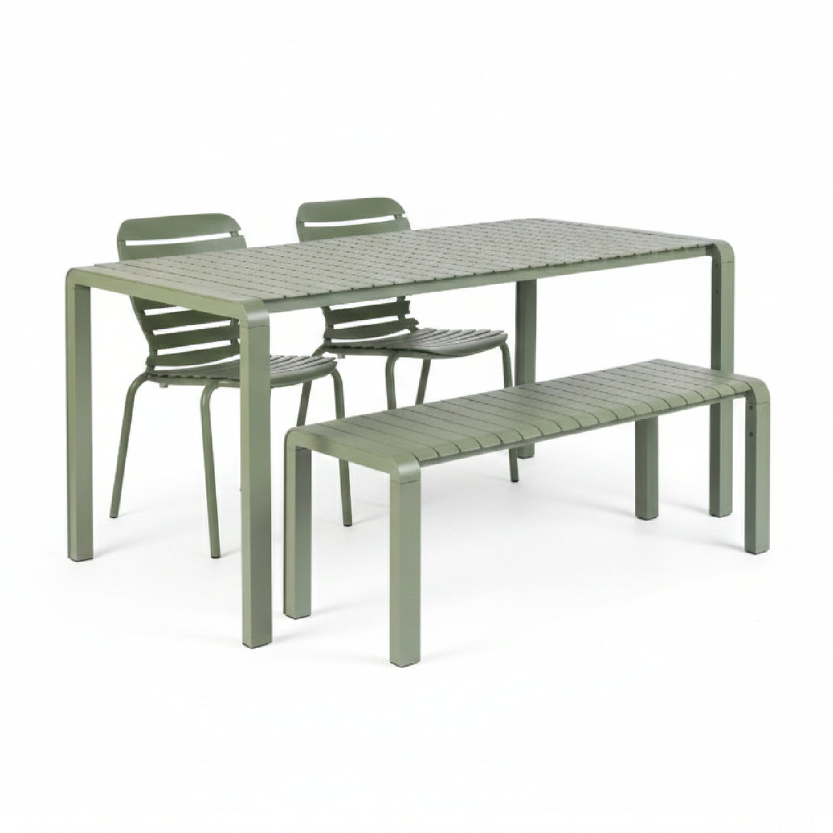 Modern European furniture - Aluminum Outdoor Garden Table & Chair Set - www.oroa.com | Oroa.com