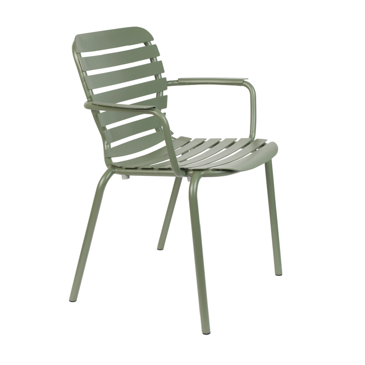 Modern European furniture - Aluminum Garden Table & Armchair Set (6) - www.oroa.com | Oroa.com