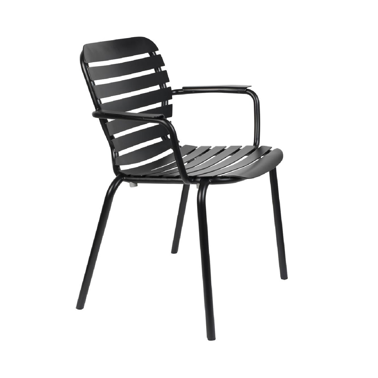 Modern European furniture - Aluminum Garden Table & Armchair Set (4) - www.oroa.com | Oroa.com