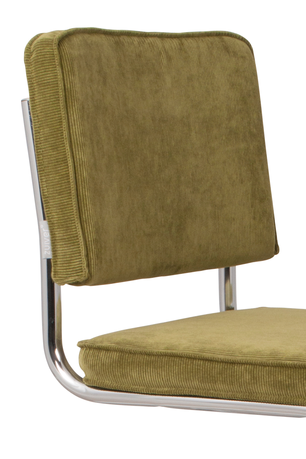 Metal Rib Dining Chairs (2) | Zuiver Ridge | OROA.com