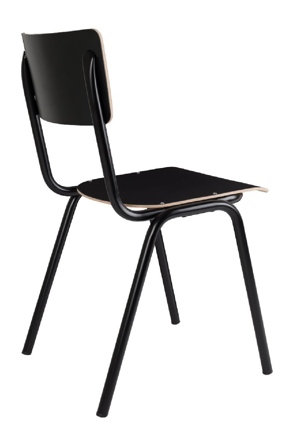 Steel-Framed Stackable Chairs (4) | Zuiver Back To School | Oroa.com