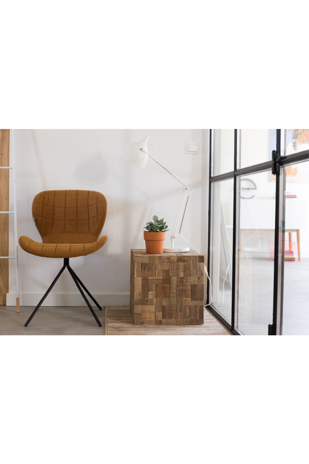 Square Quilted Dining Chairs (2) | Zuiver Omg | OROA.com