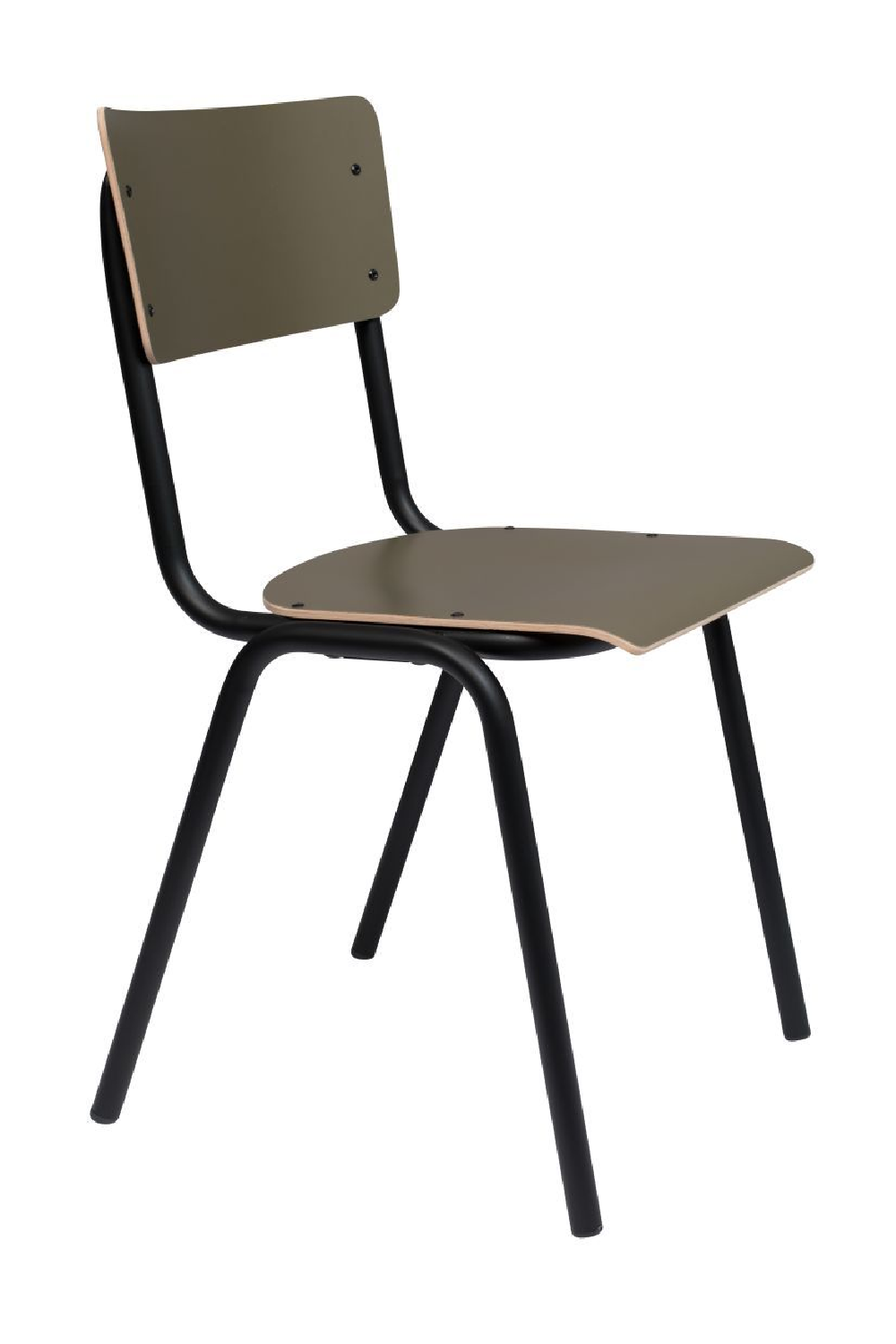 Steel-Framed Stackable Chairs (4) | Zuiver Back To School | Oroa.com