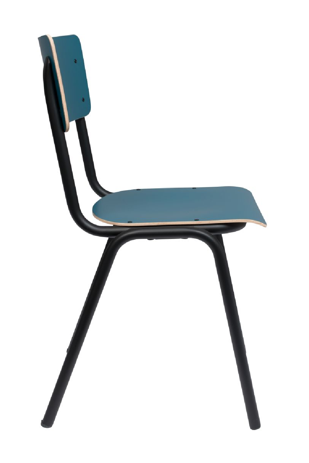 Steel-Framed Stackable Chairs (4) | Zuiver Back To School | Oroa.com