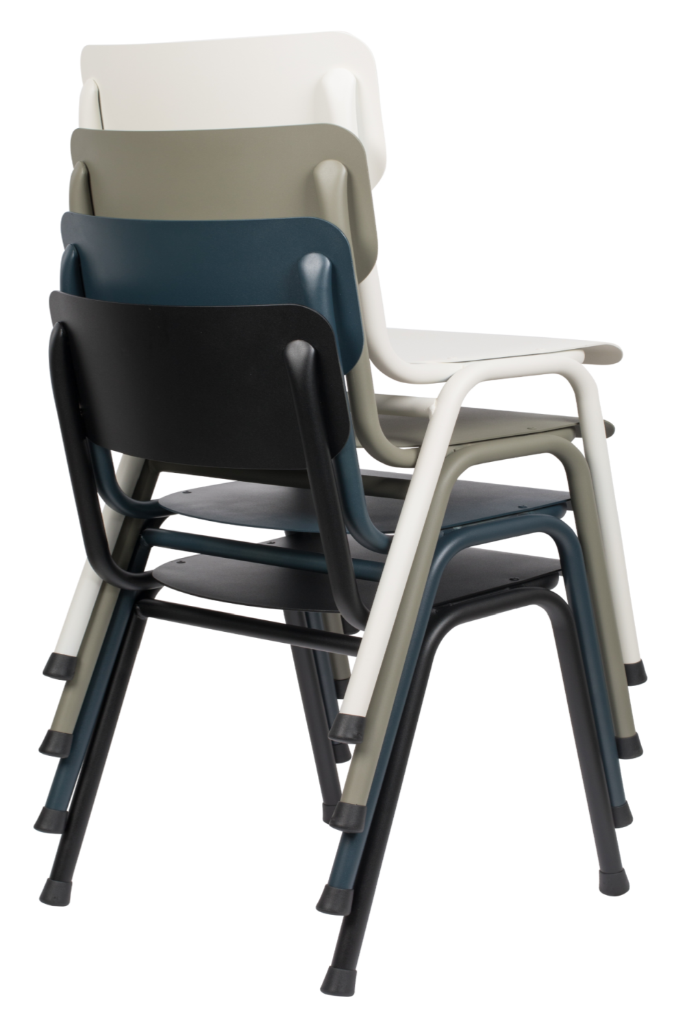 Aluminum Stackable Outdoor Chairs (2) | Zuiver Back To School | Oroa.com