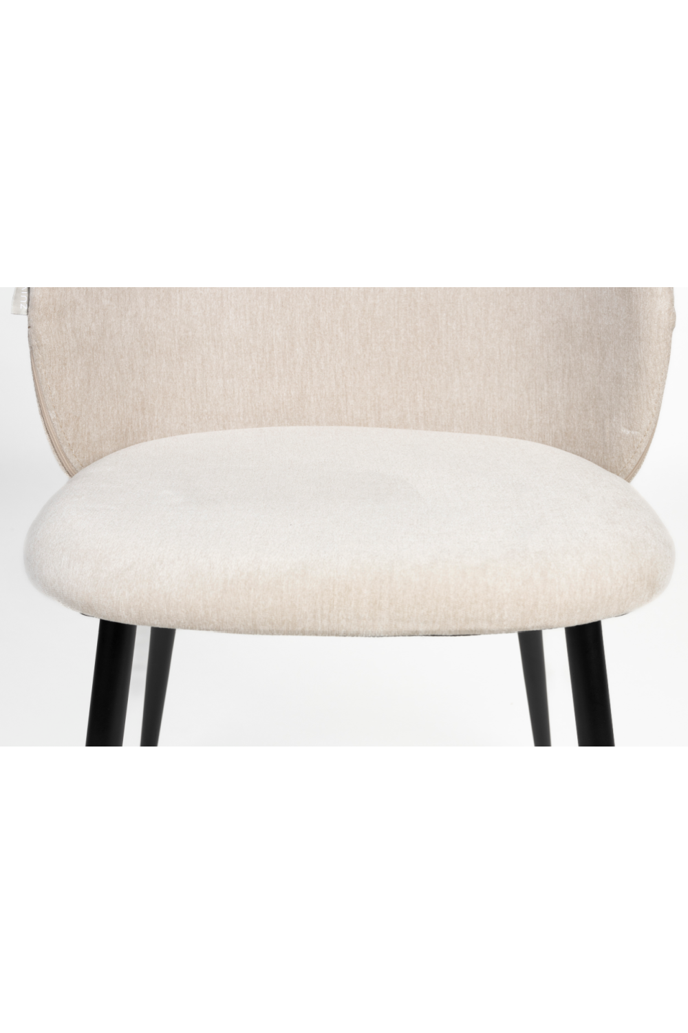 Velvet Curved Dining Chairs (2) | Zuiver Cozy | OROA.com