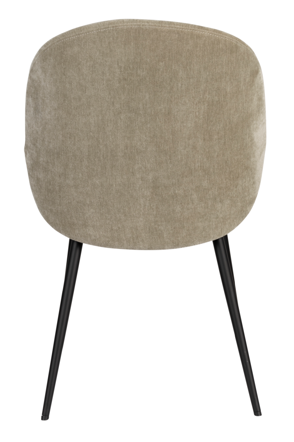 Velvet Curved Dining Chairs (2) | Zuiver Cozy | OROA.com