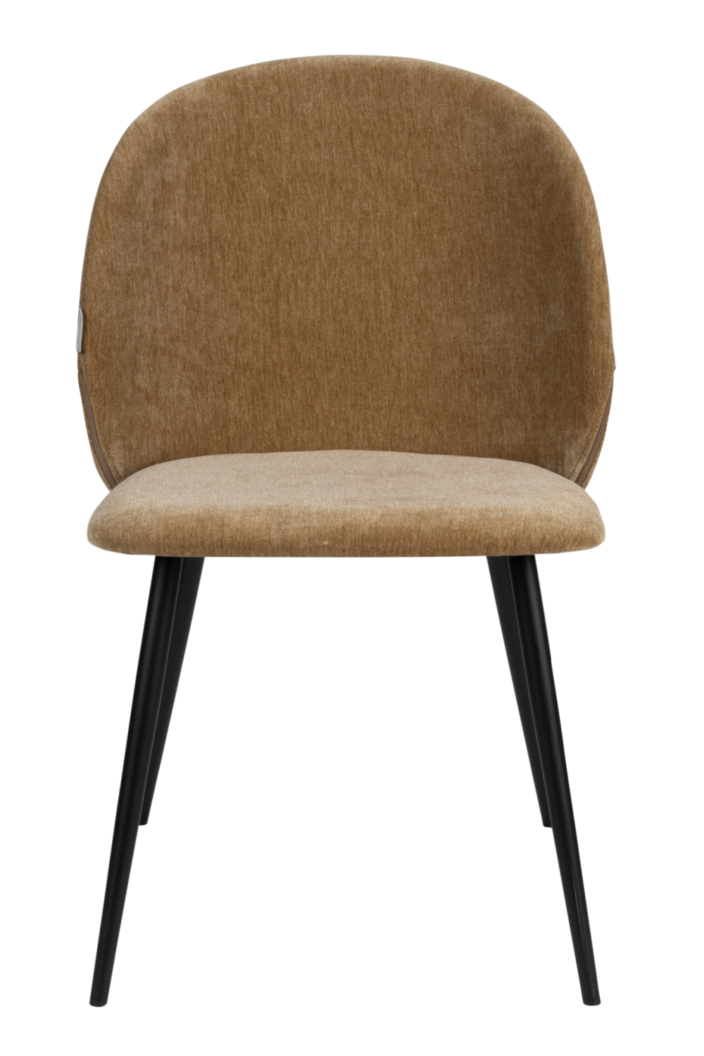 Velvet Curved Dining Chairs (2) | Zuiver Cozy | OROA.com