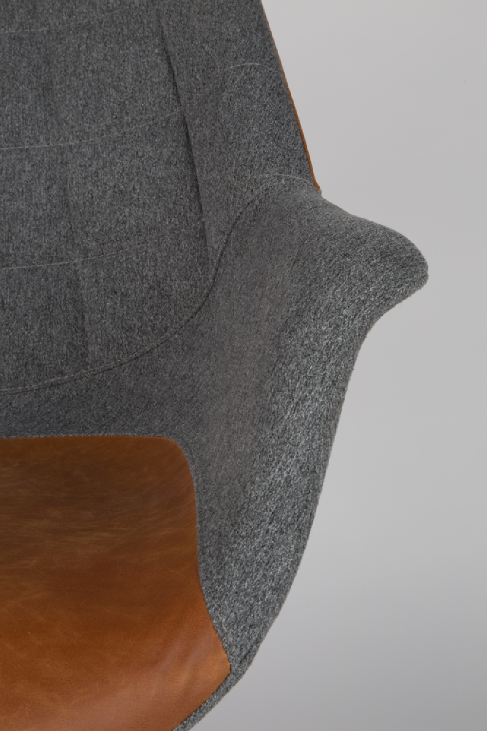 Brown Upholstered Armchairs (2) | Oroa.com