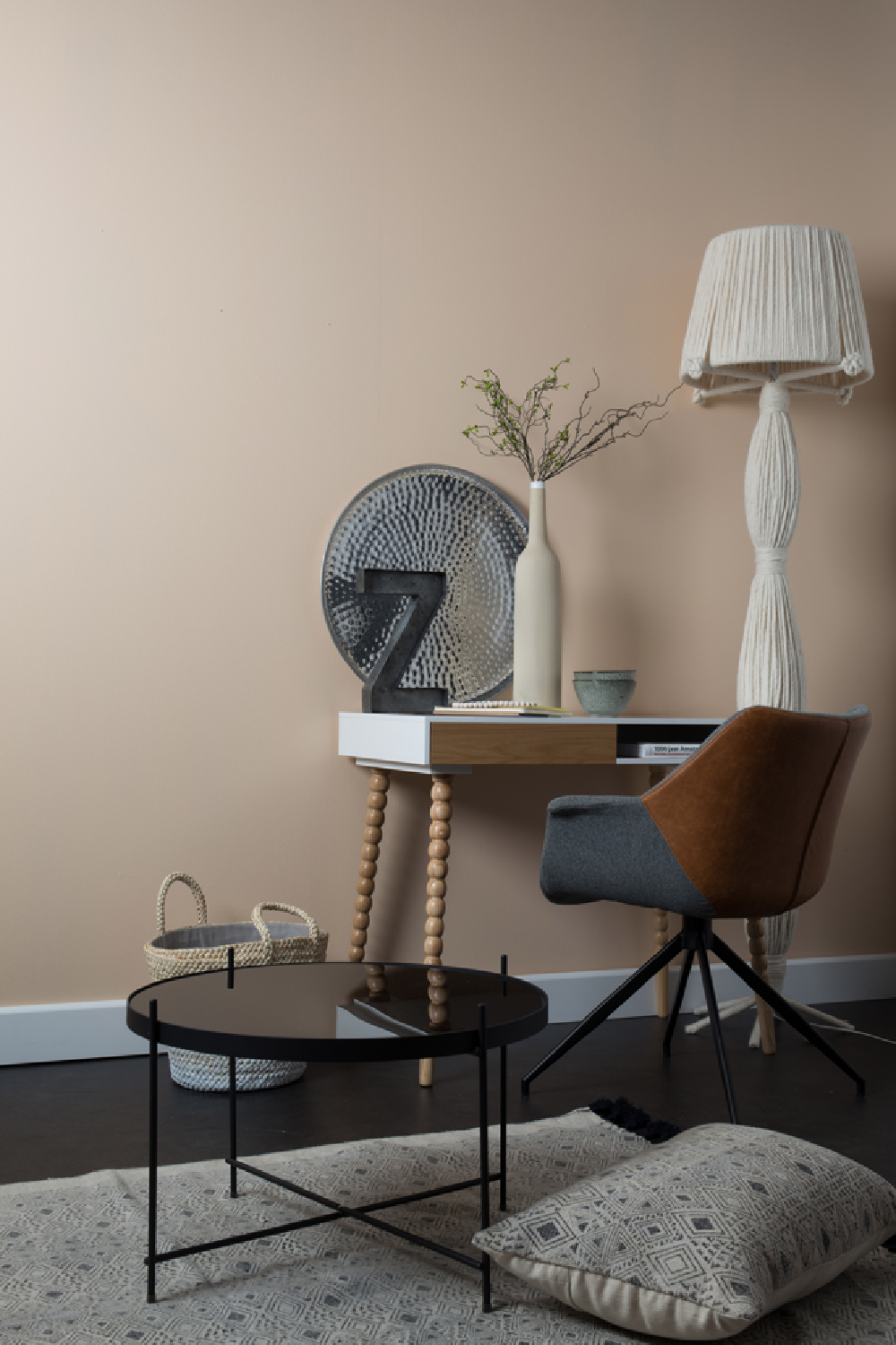 Brown Upholstered Armchairs (2) | Oroa.com