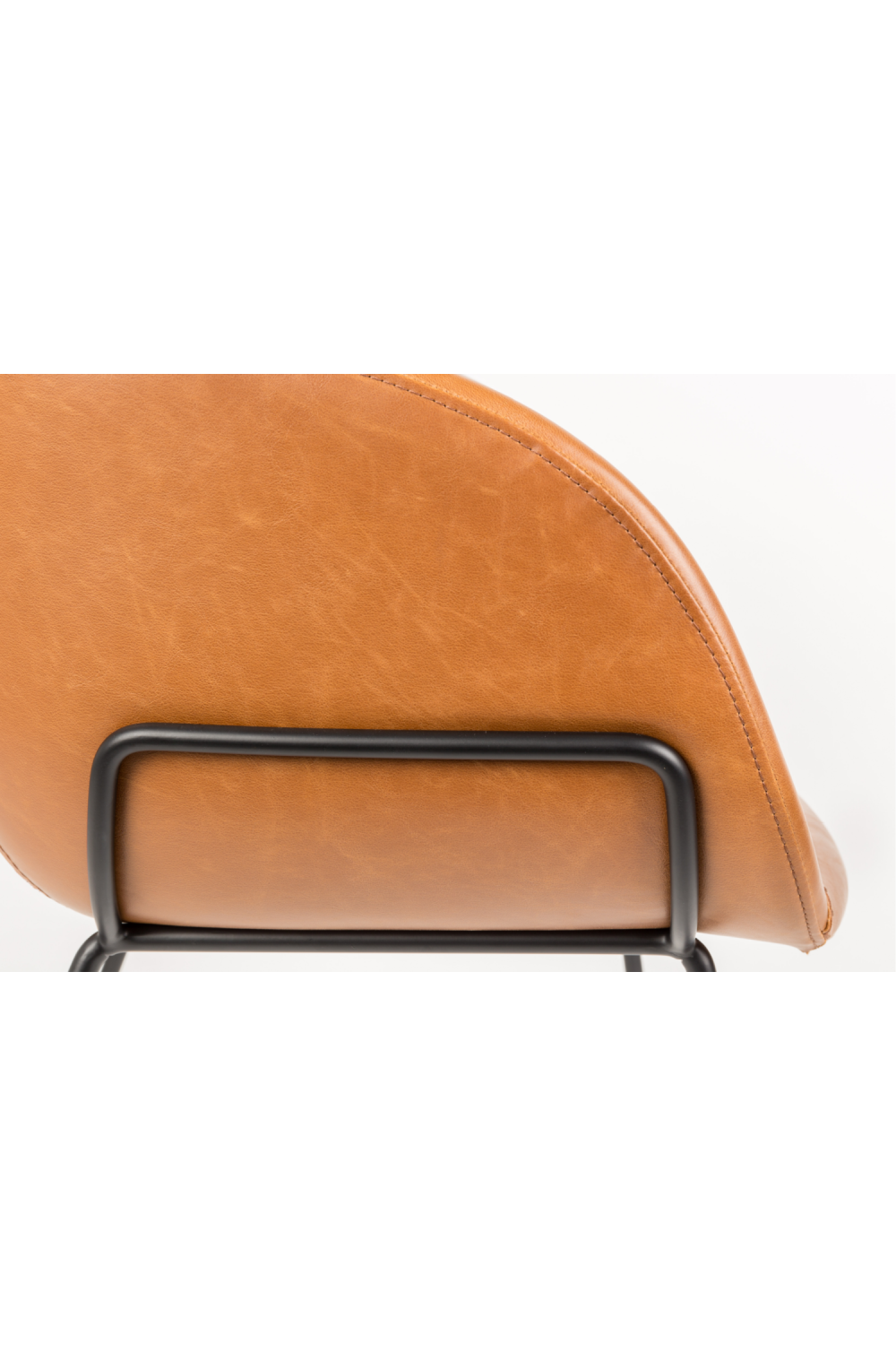 Baseball-Stitched Leather Armchairs (2) | Zuiver Feston | OROA.com