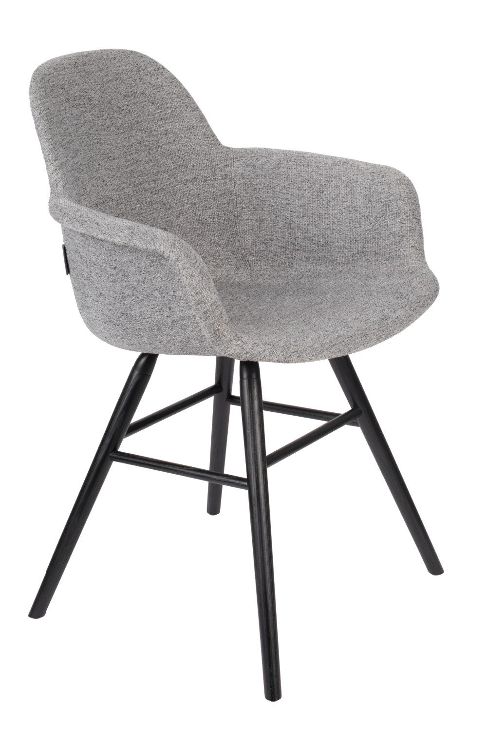 Fabric Upholstered Dining Armchairs (2) | Zuiver Albert Kuip | Oroa.com
