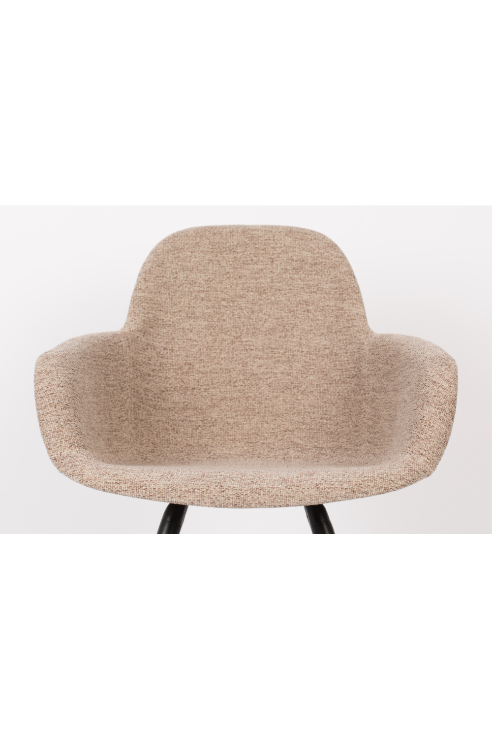 Fabric Upholstered Dining Armchairs (2) | Zuiver Albert Kuip | Oroa.com