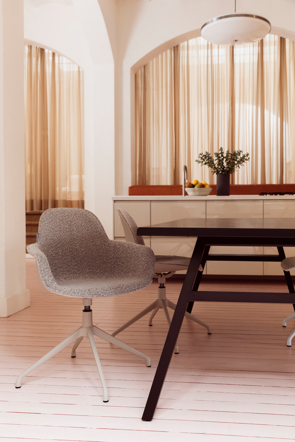 Modern Swivel Armchair Set (2) | Oroa.com