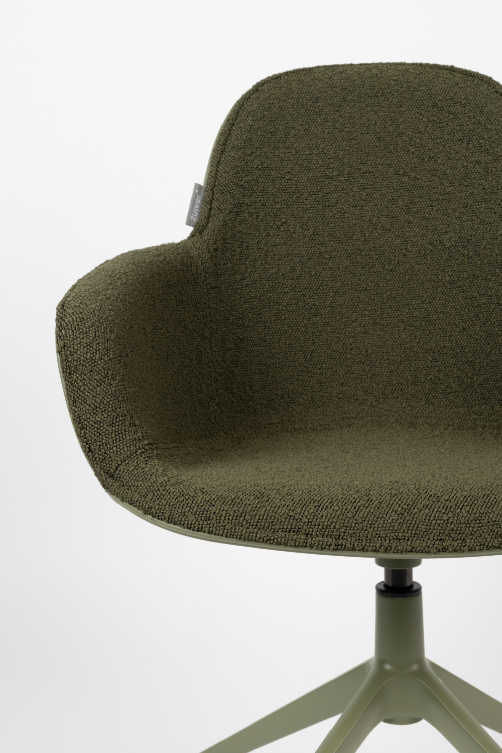 Green Upholstered Swivel Armchairs (2) | Zuiver Albert | Oroatrade