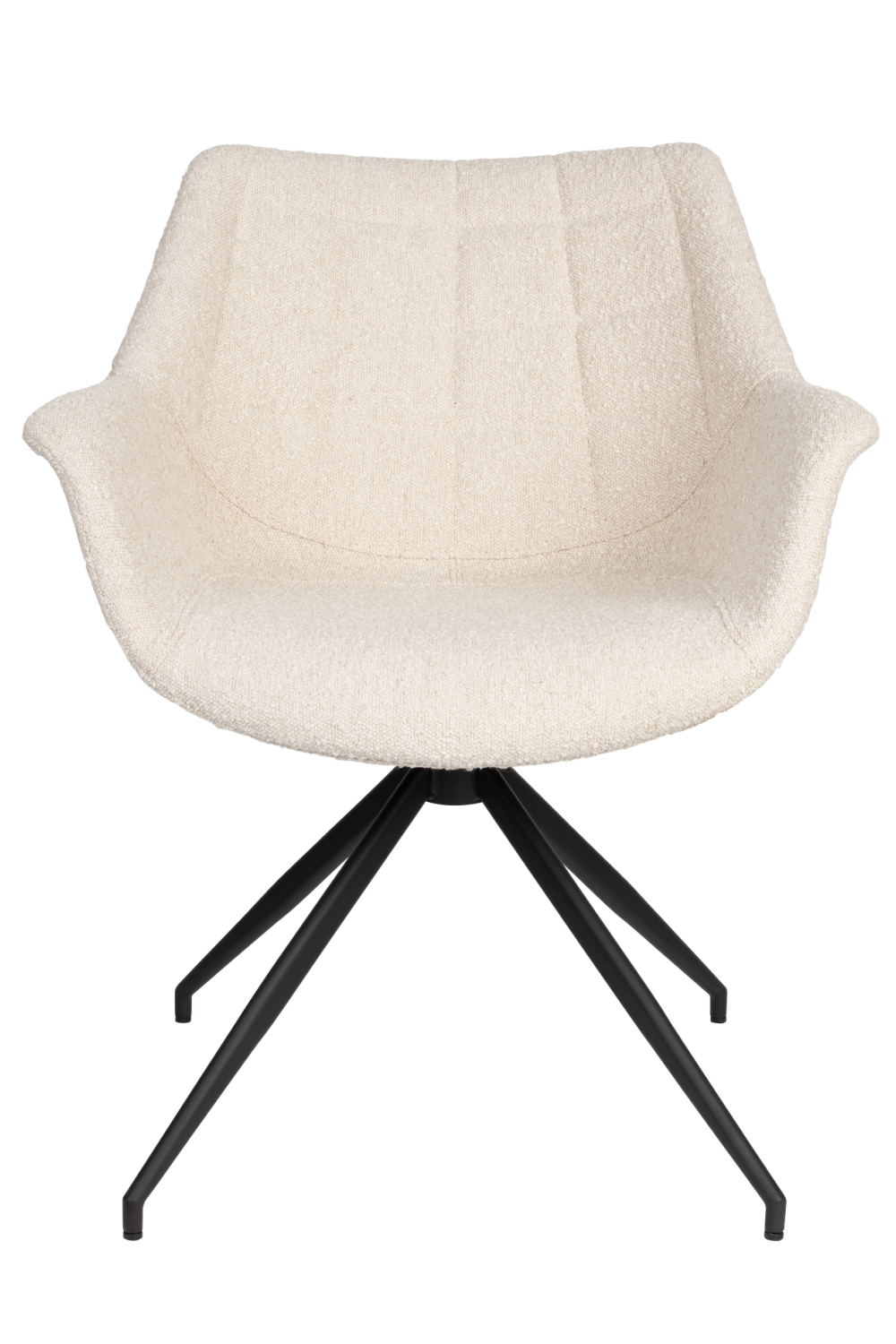 Upholstered Swivel Armchair Set (2) | Zuiver Doulton | OROA.com