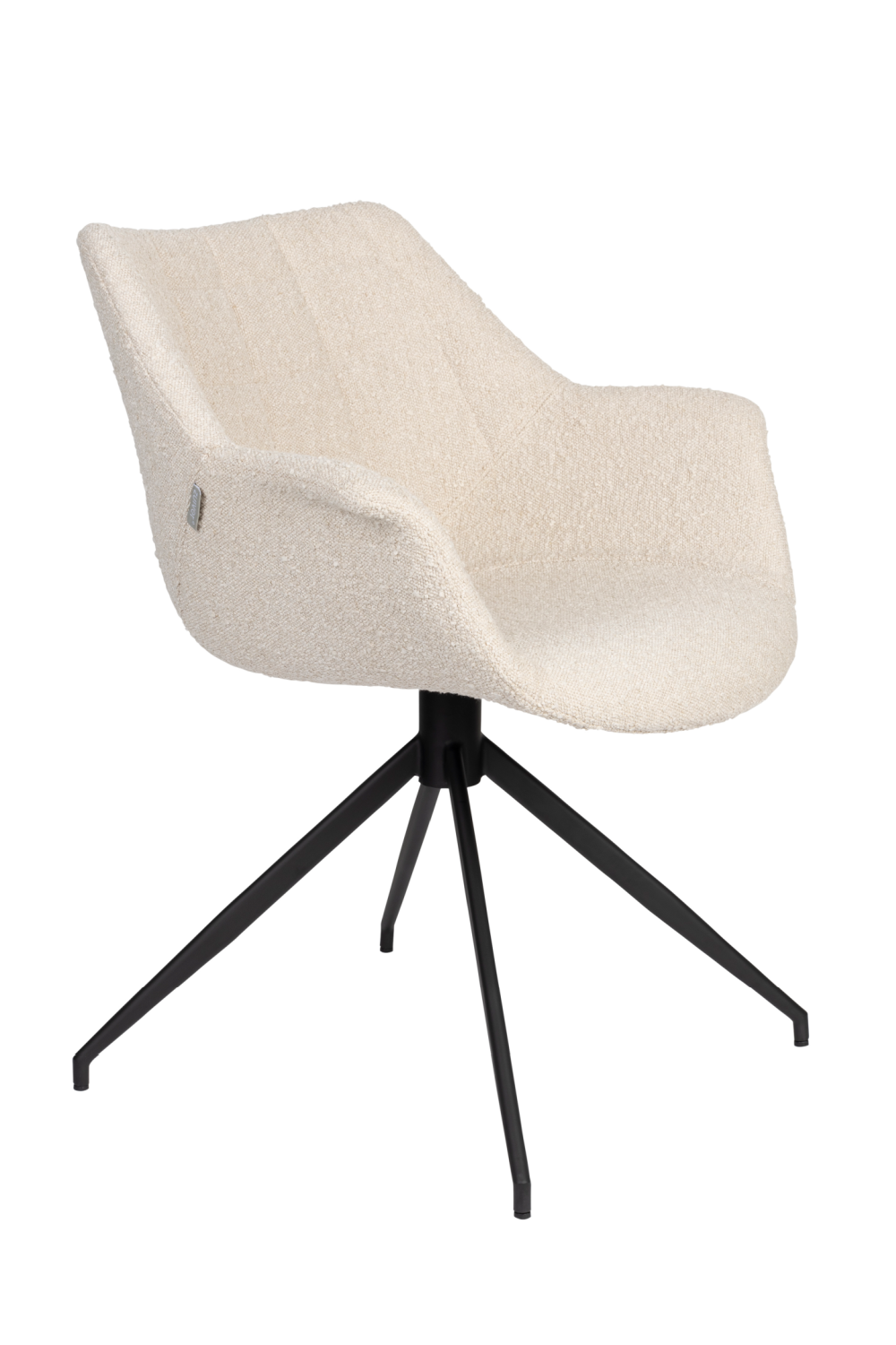 Upholstered Swivel Armchair Set (2) | Oroa.com