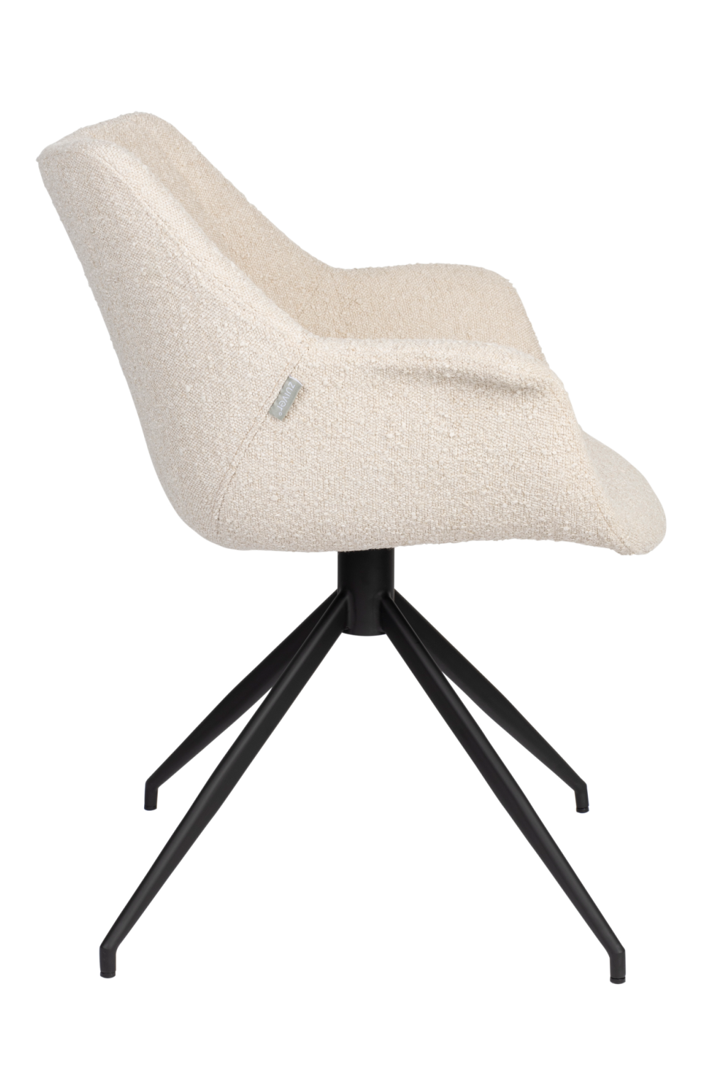 Upholstered Swivel Armchair Set (2) | Zuiver Doulton | OROA.com