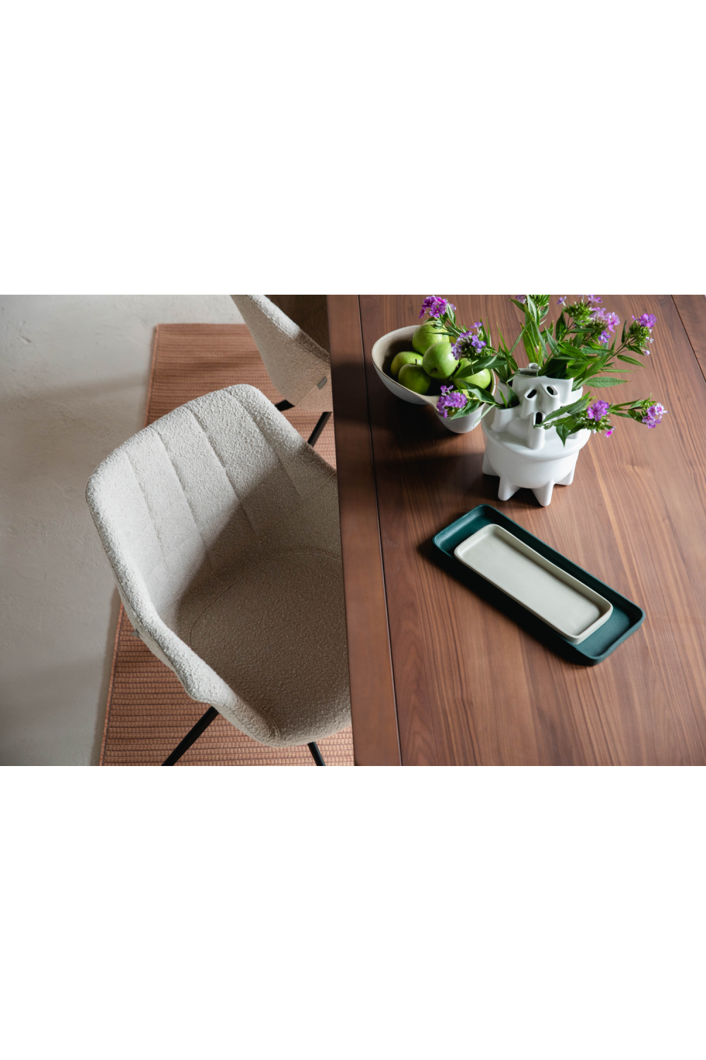 Upholstered Swivel Armchair Set (2) | Oroa.com
