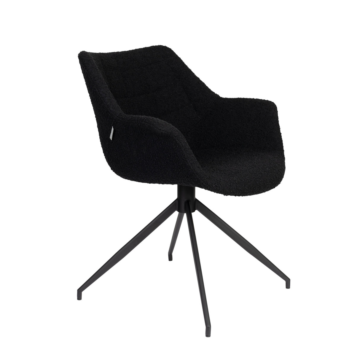 Upholstered Swivel Armchair Set (2) | Oroa.com