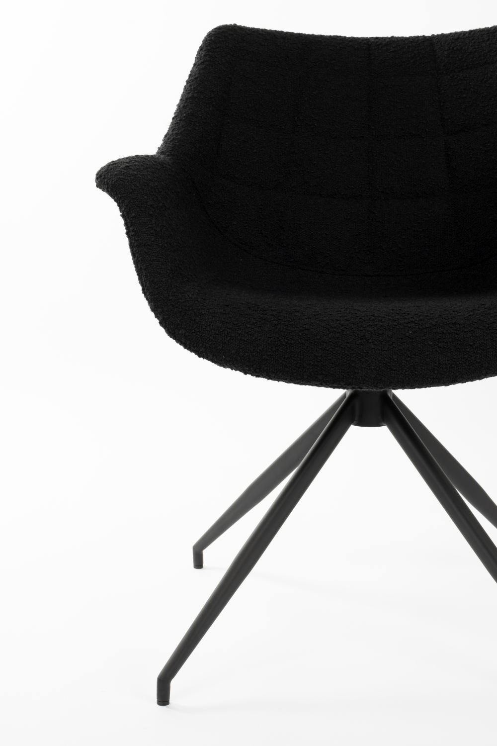 Upholstered Swivel Armchair Set (2) | Oroa.com