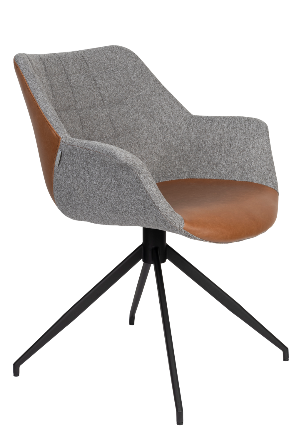 Upholstered Swivel Armchair Set (2) | Oroa.com