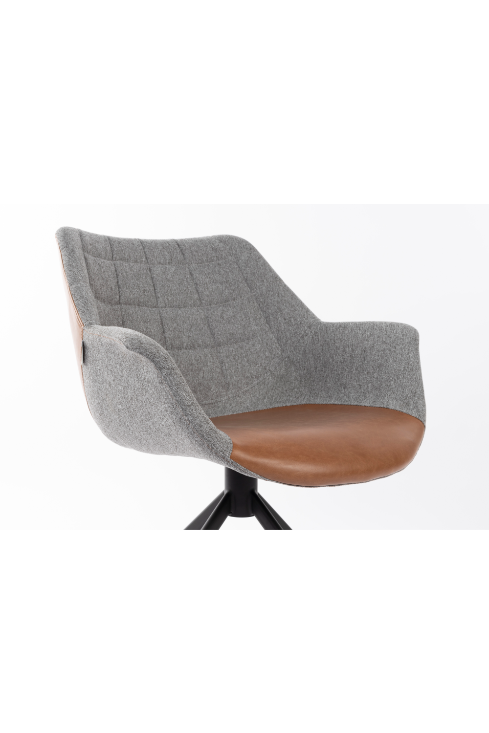 Upholstered Swivel Armchair Set (2) | Oroa.com