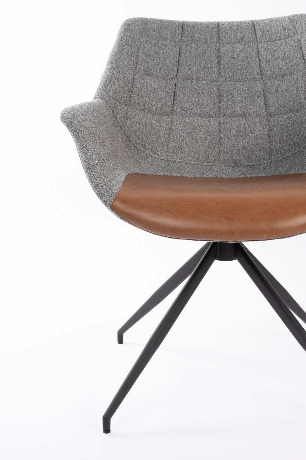 Upholstered Swivel Armchair Set (2) | Oroa.com
