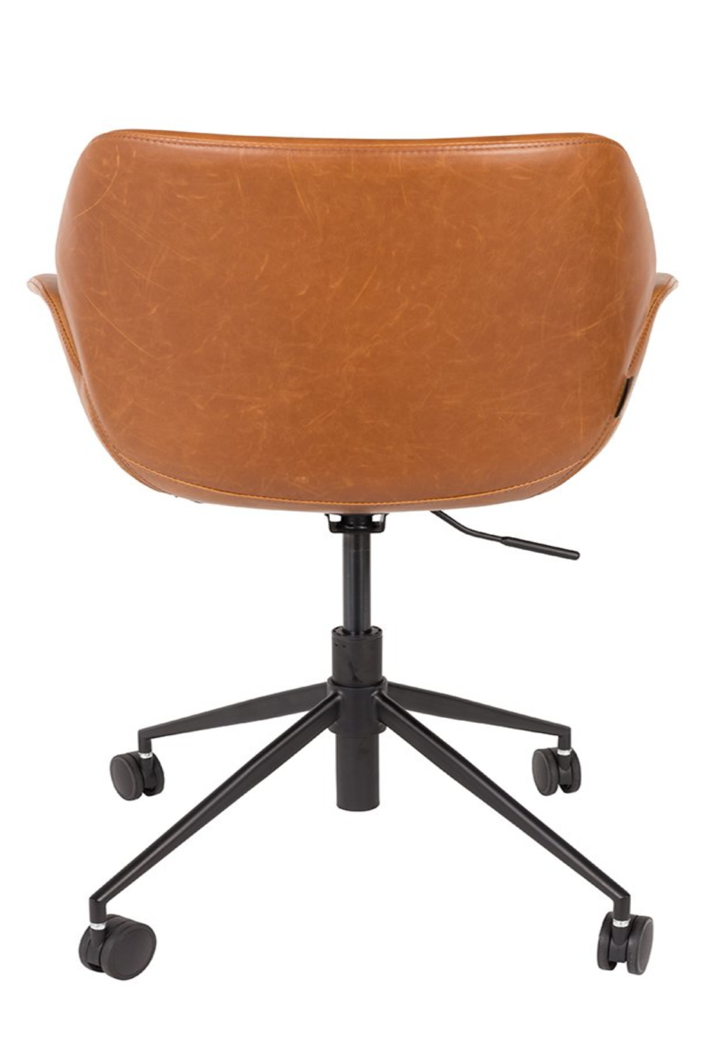Leather Swivel Office Chair | Zuiver Nikki | Oroa.com