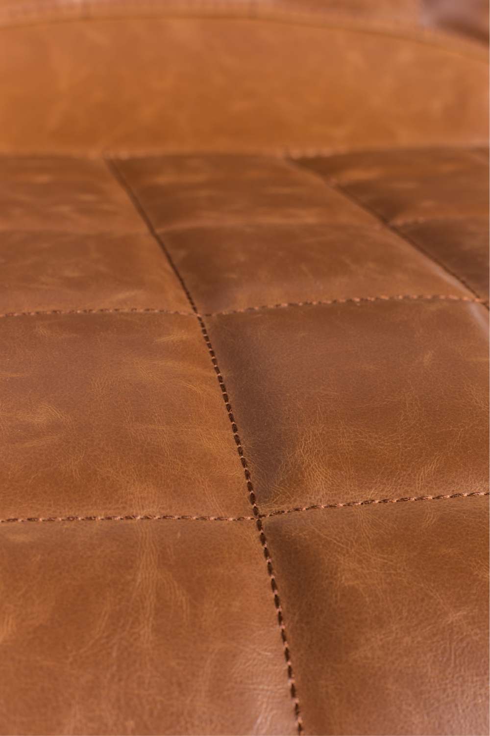 Cognac Leather Bucket Office Chair | Zuiver OMG | OROA.com