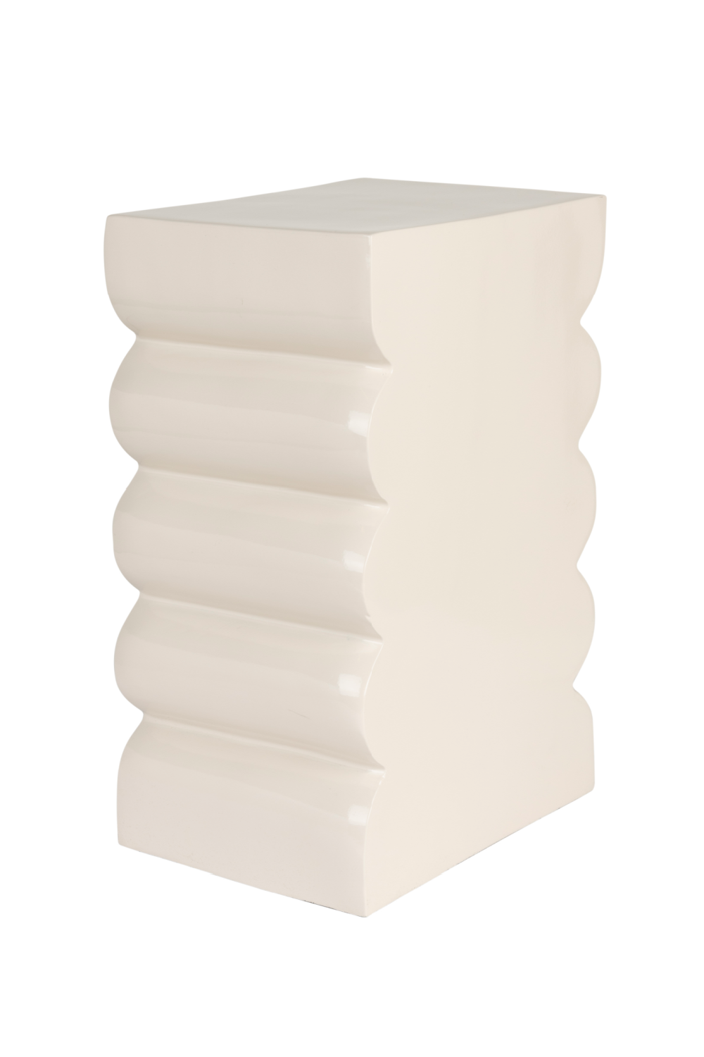 Scalloped Modern Stool | Zuiver Curves | OROA.com