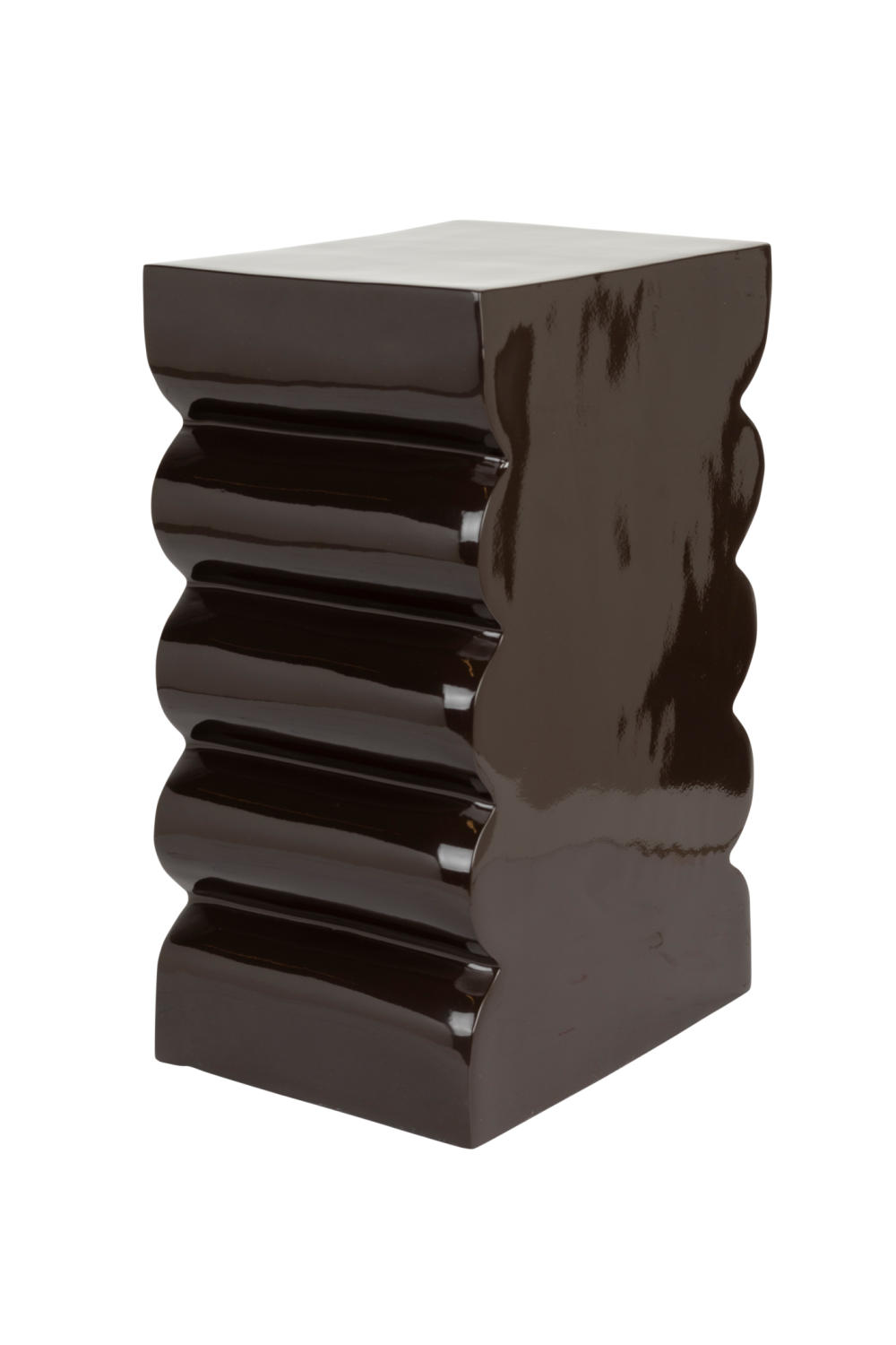 Scalloped Modern Stool | Zuiver Curves | OROA.com